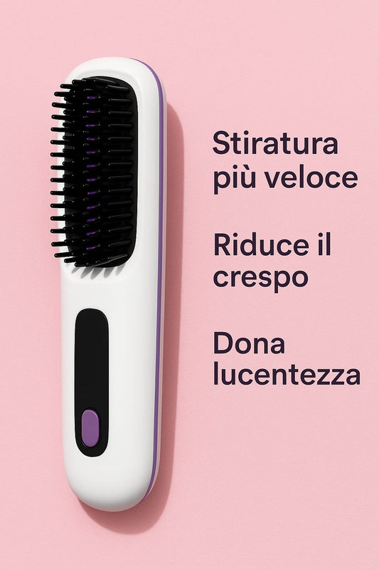 ✨ LissBianca™ – Spazzola Elettrica LisciaCapelli